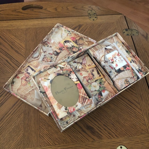 Keepsake Box w Journal and Photo Frame - Picture 4 of 8